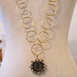 Virgin Saints and Angels Medal Necklace